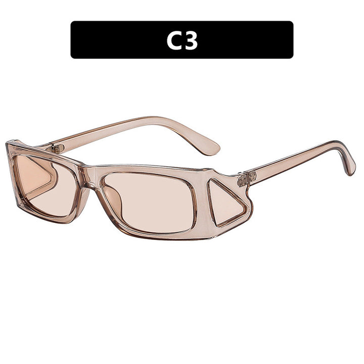 Ladies extravagant sunglasses in geometric design Stornfield