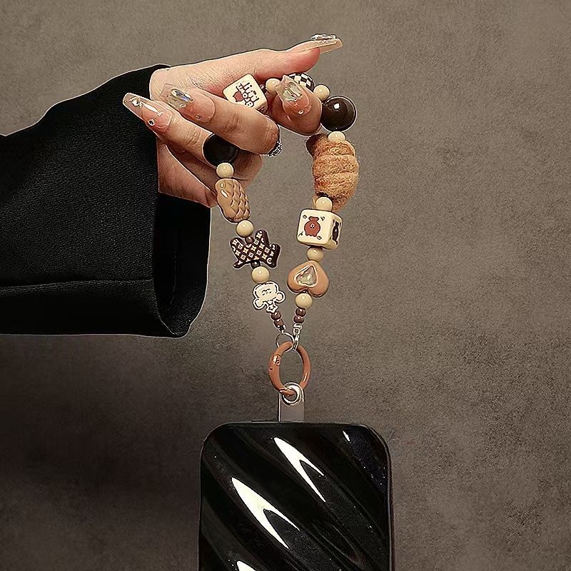 Playful Themed Beaded Keychain Stornfield