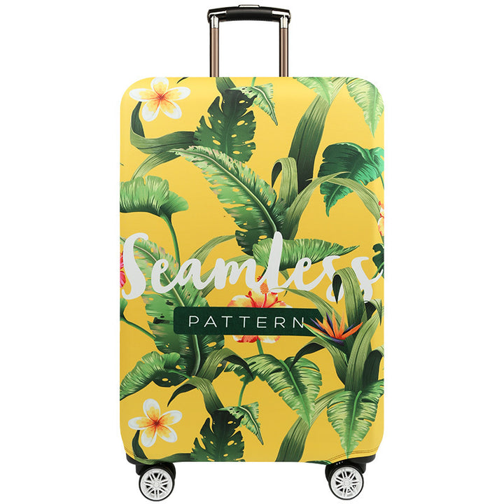 Women Hard Shell Suitcase with Exotic Plant Pattern Stornfield