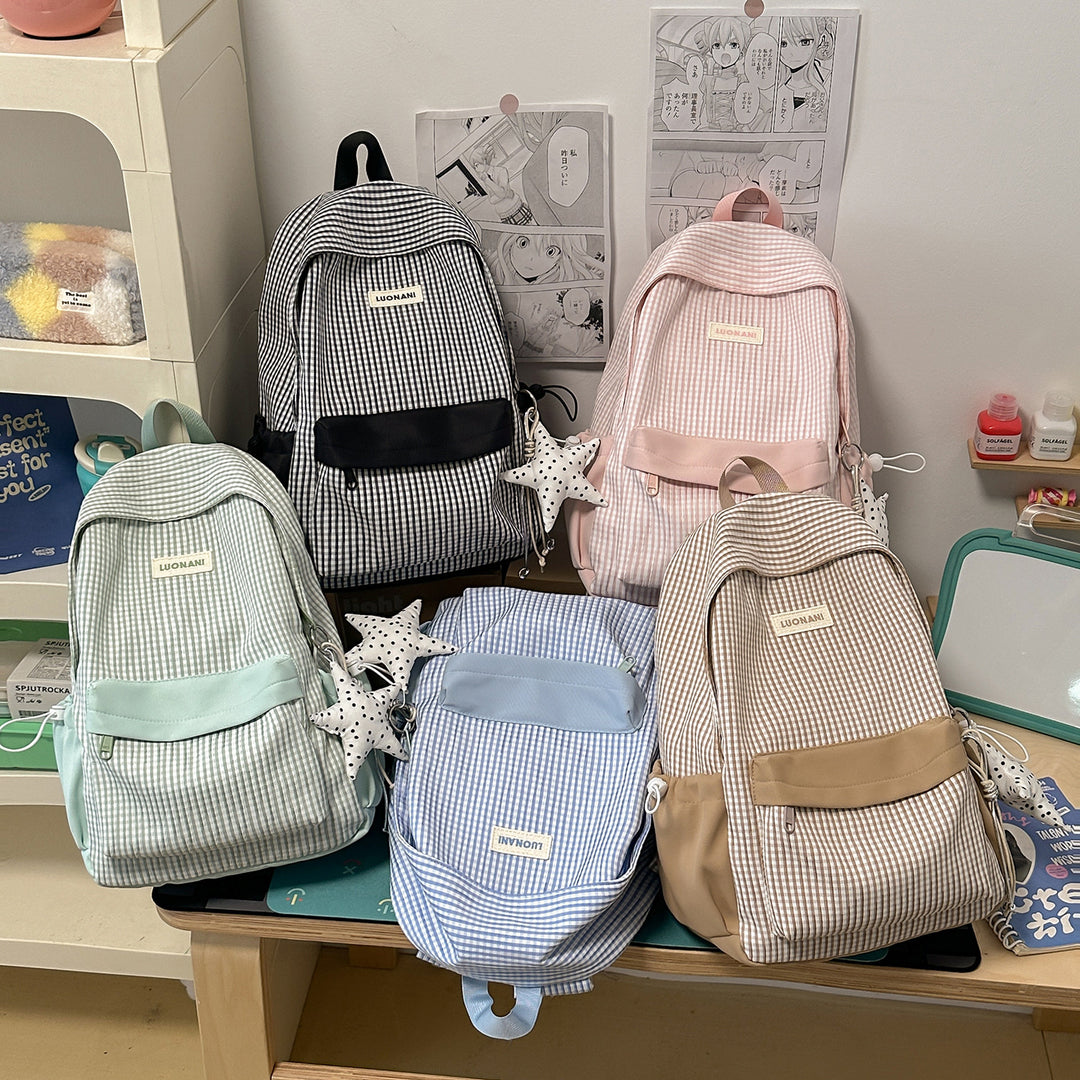Stylish Striped Backpack Stornfield