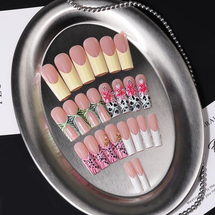 Artistic Floral Nail Tip Collection Stornfield