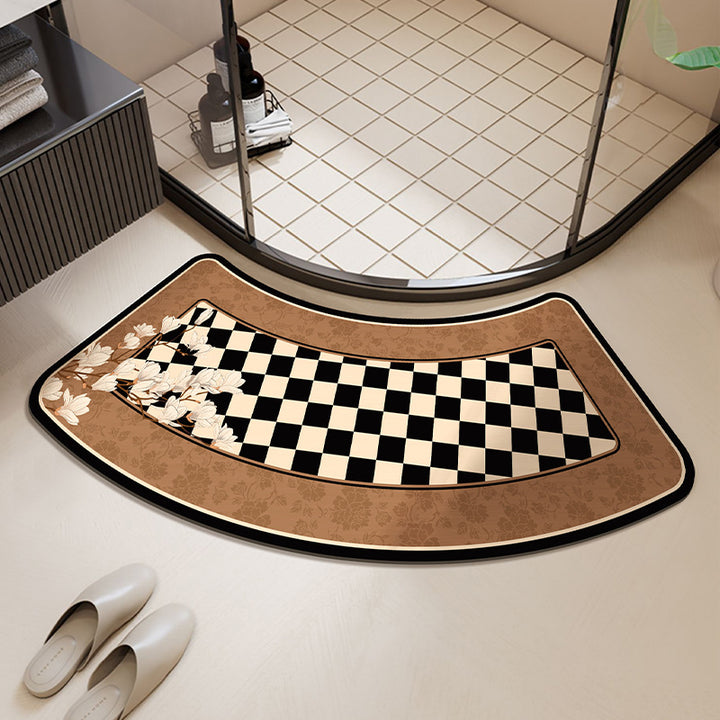 Floral Bath Mat