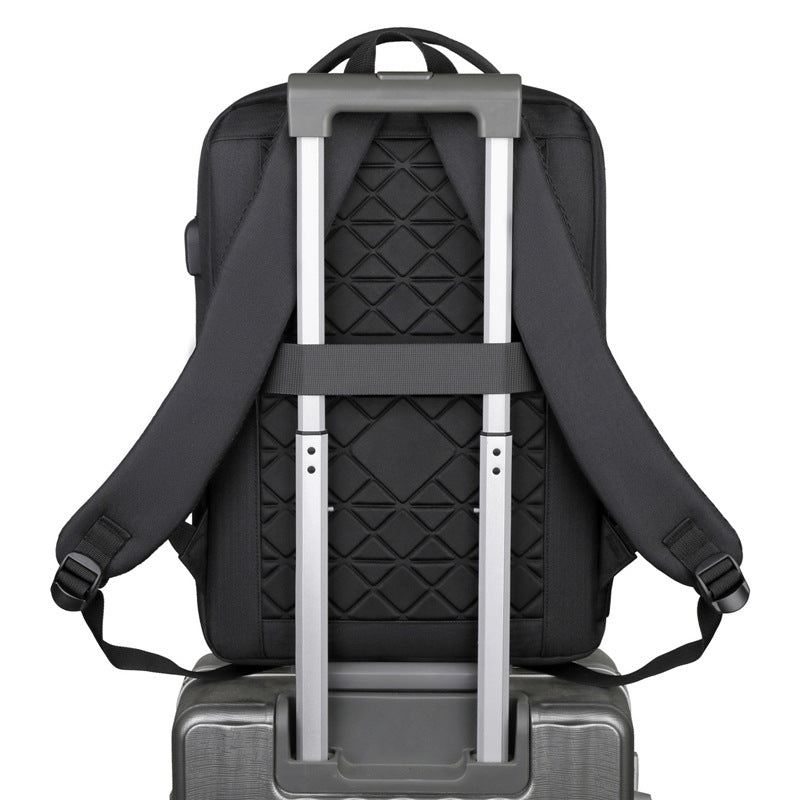 Multi-Compartment Urban Travel Backpack Stornfield