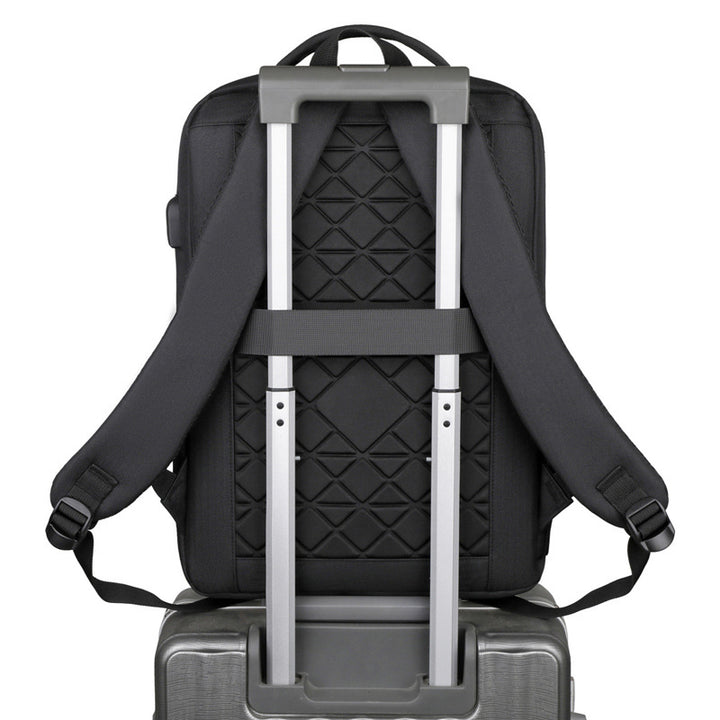 Multi-Compartment Urban Travel Backpack Stornfield