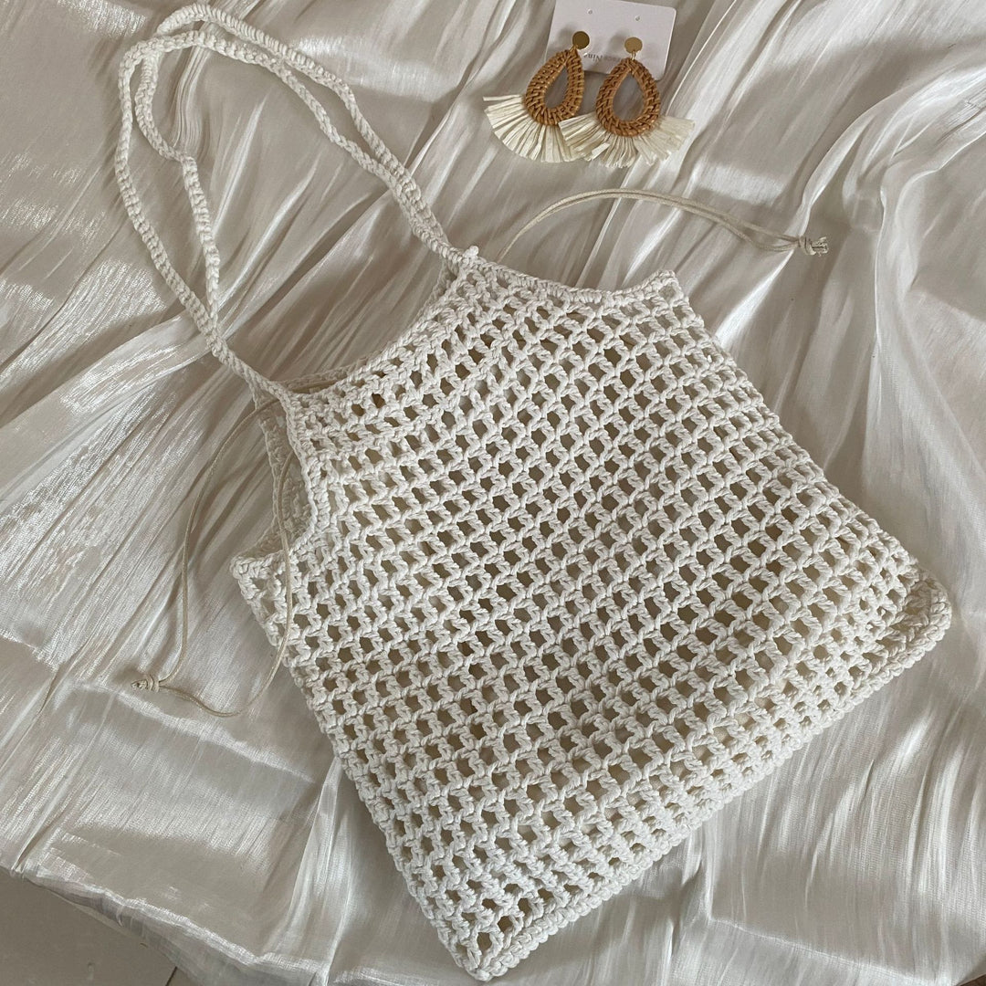 Hand-knotted shopping bag Stornfield