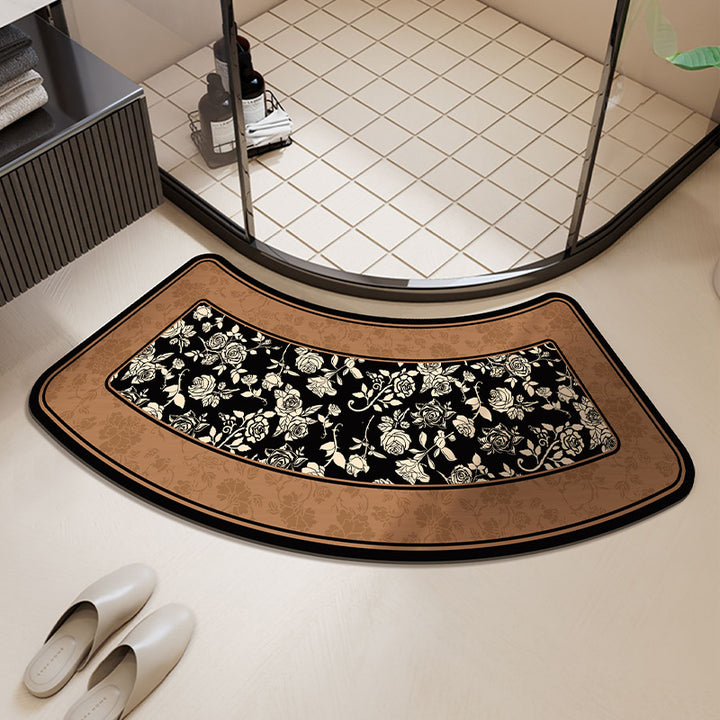 Floral Bath Mat