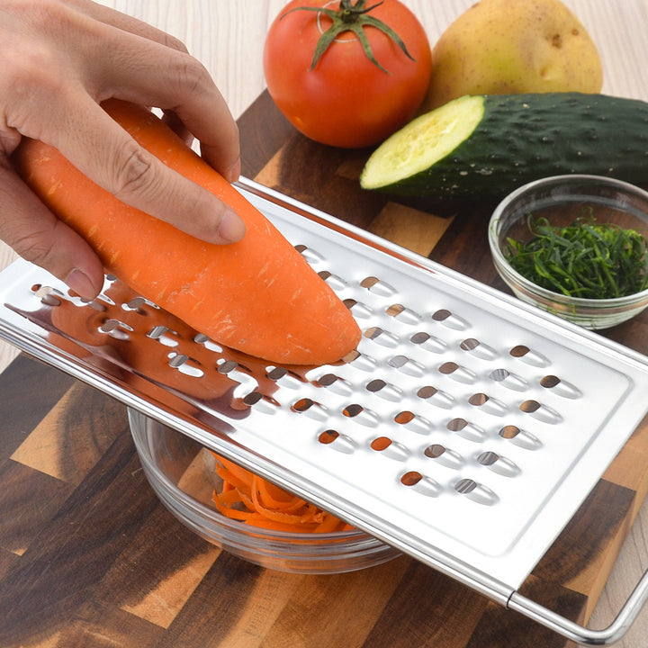 Stainless Steel Kitchen Grater with Ergonomic Handle Stornfield