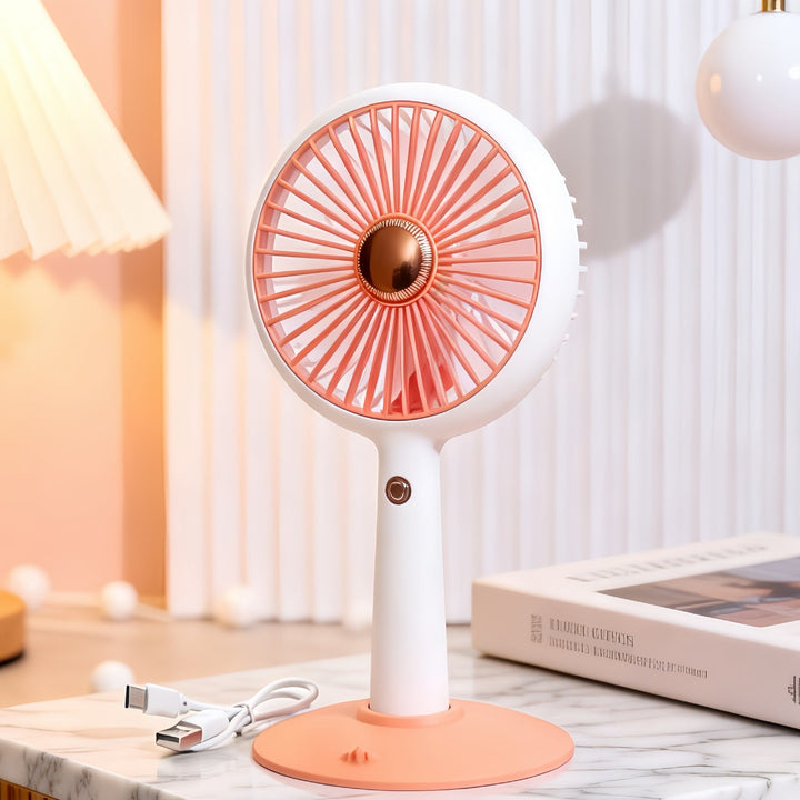 Women's Portable Table Fan with Adjustable Tilt Angle Stornfield