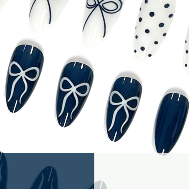 Nautical-Inspired Gel Nail Art Stornfield