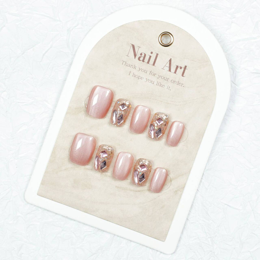 Floral Design Press-On Nails Stornfield