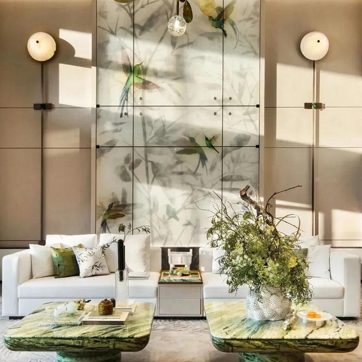 Modern Multi-Disc Wall Sconce