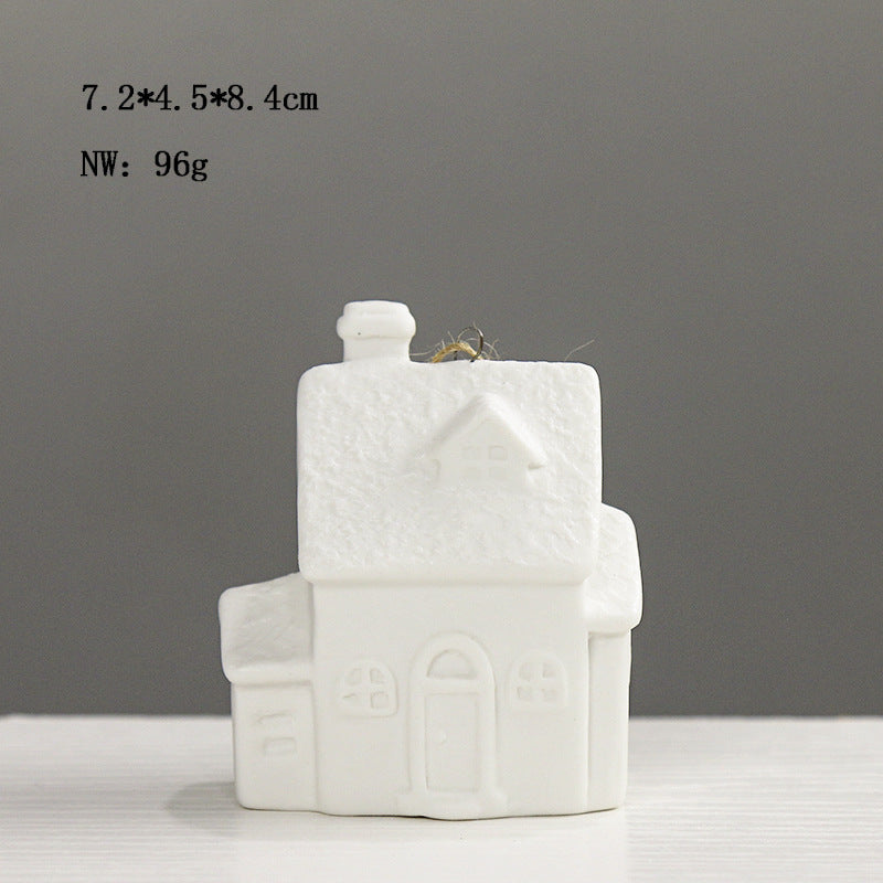 Decorative House-Shaped Ceramic Stornfeild
