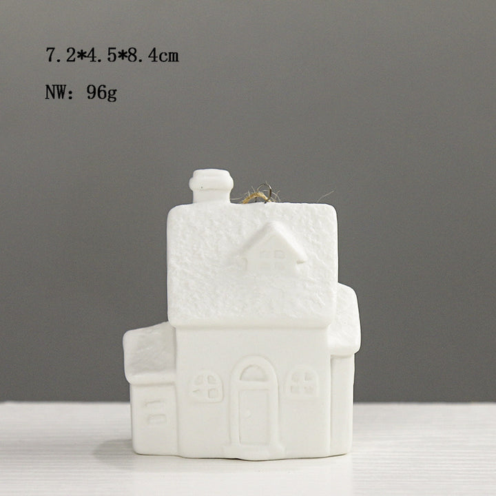 Decorative House-Shaped Ceramic Stornfeild