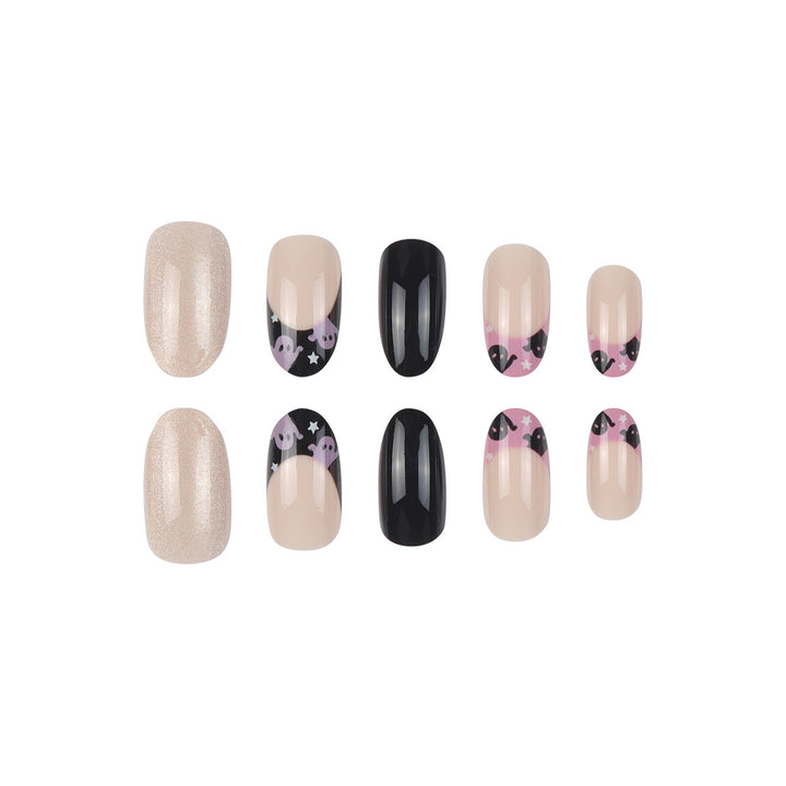 Halloween-Themed Artistic Press-On Nails Stornfield