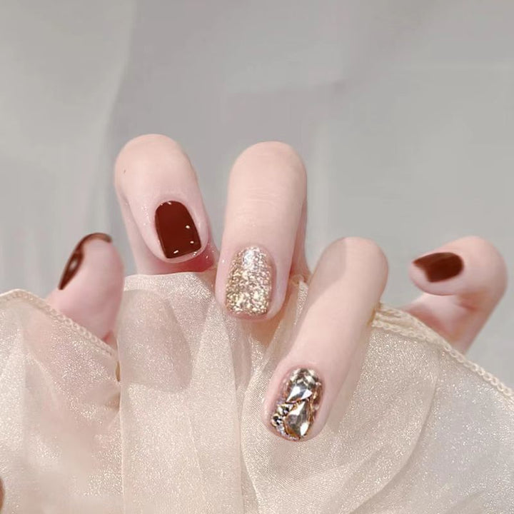 Artistic Sculpted Press-On Nails Stornfield