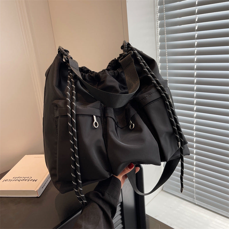 Casual Drawstring Bucket Bag