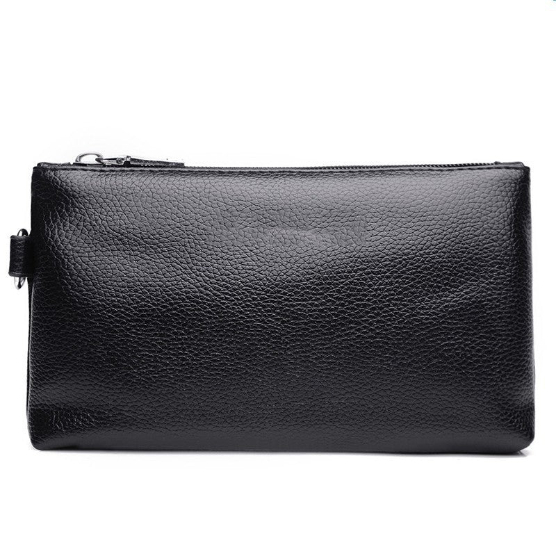 Premium Leather Zip Pouch Stornfield
