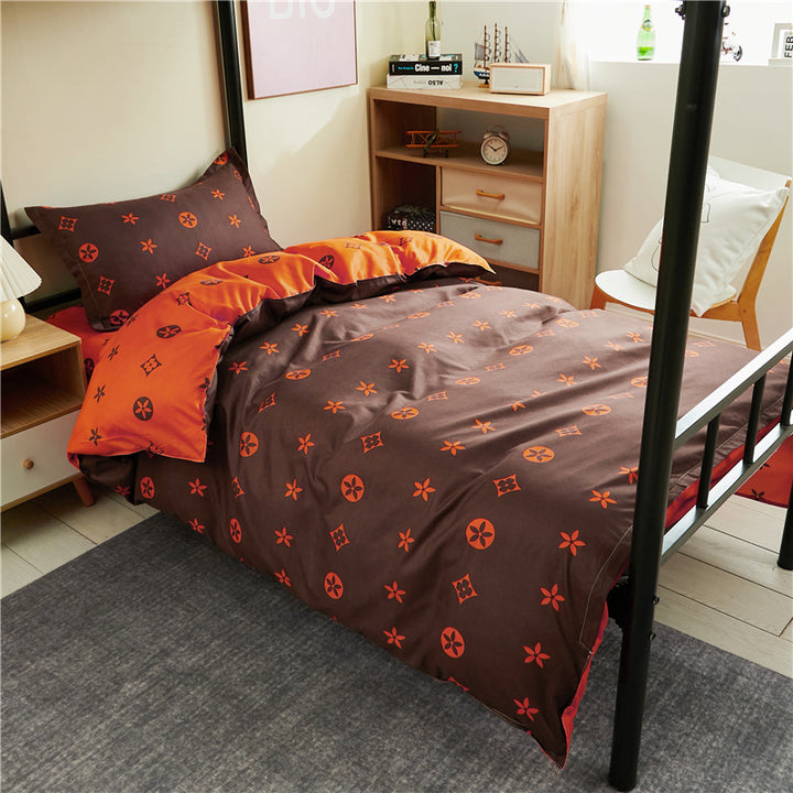 Children's Playful Striped Bedding Set