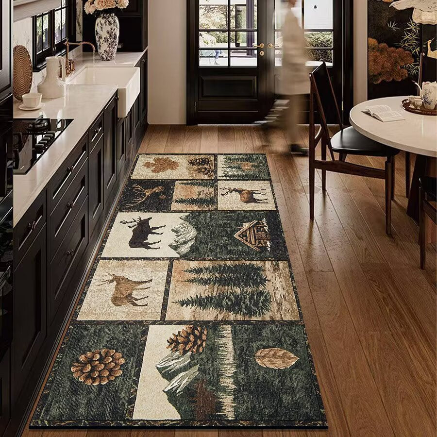 Rustic Outdoor Adventure Area Mat Stornfield