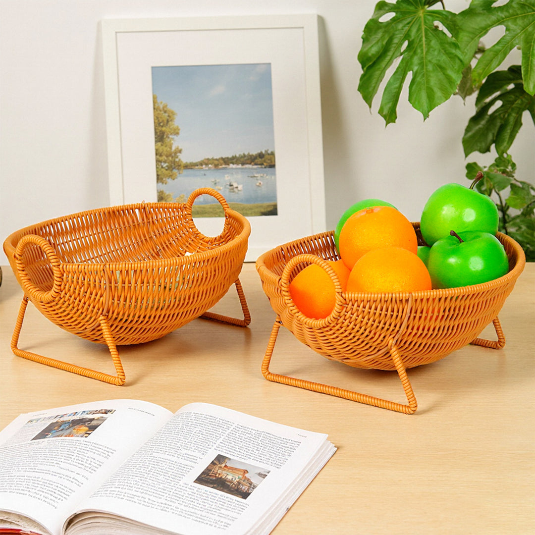 Rustic Woven Fruit Storage Stornfield