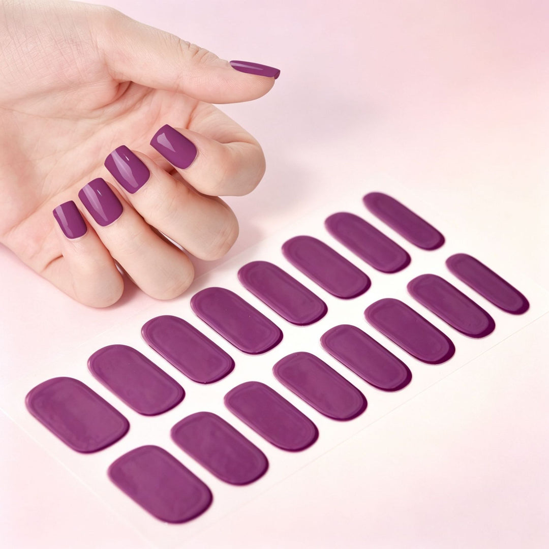 Premium Glossy Press-On Nail Set