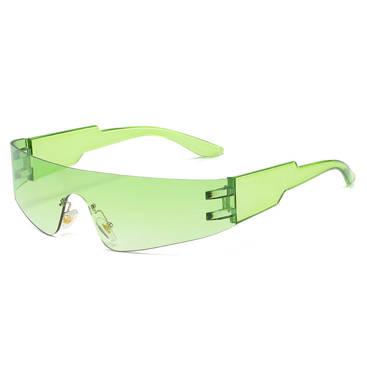 Oversized Protective Shield Sunglasses Stornfield