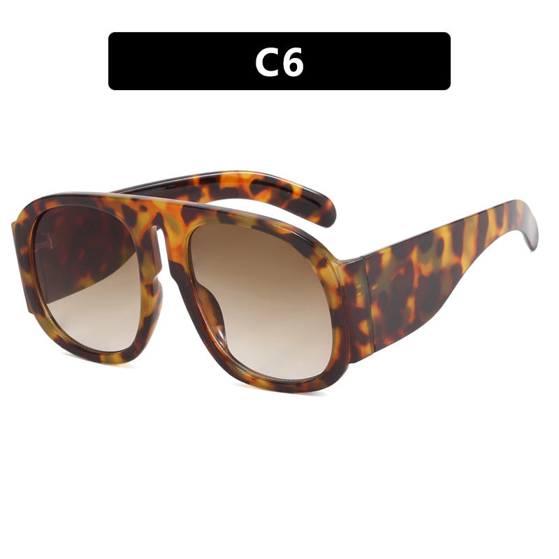 Women's trendy oversized sunglasses with fashionable gradient Stornfield