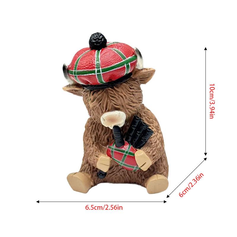 cute decorative horned cattle Stornfield