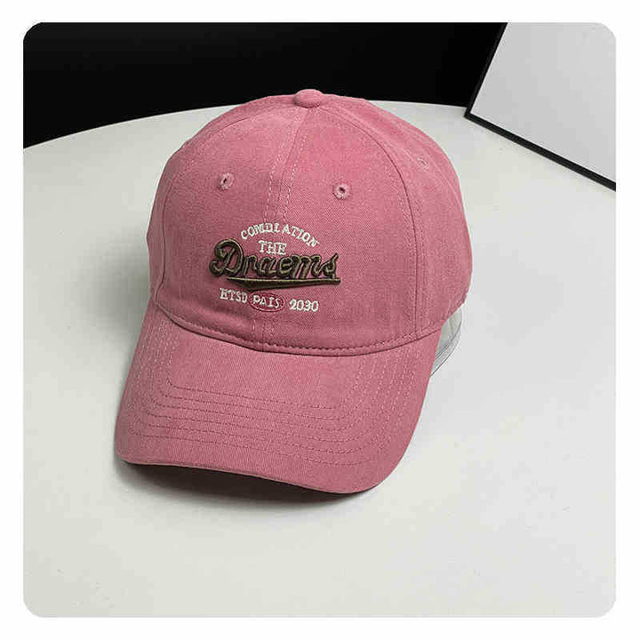 Unisex Vintage-Inspired Embroidered Baseball Cap Stornfield