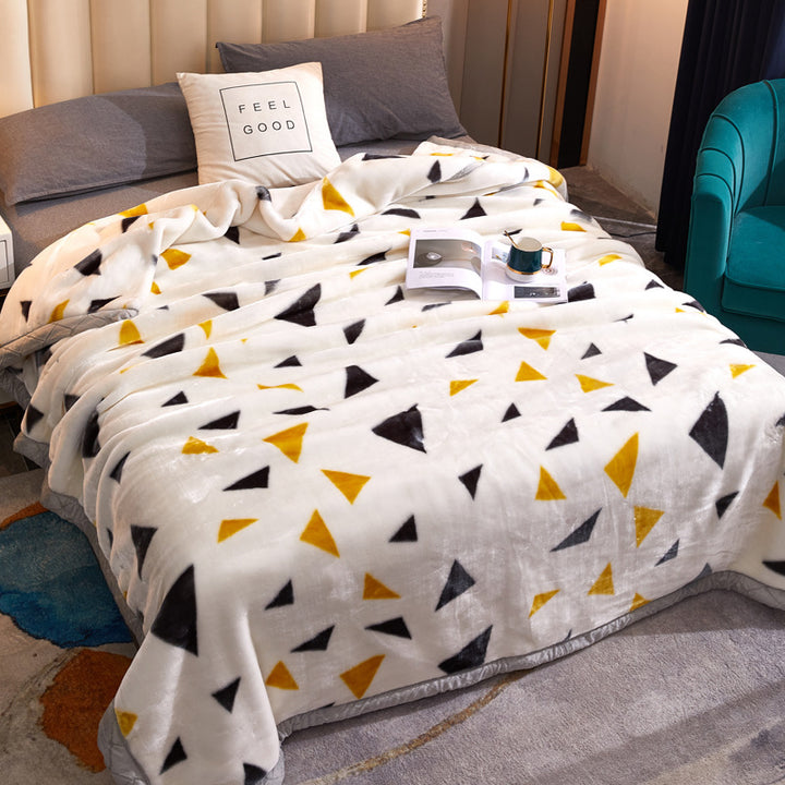 Decorative Fleece Throw Blanket Stornfield
