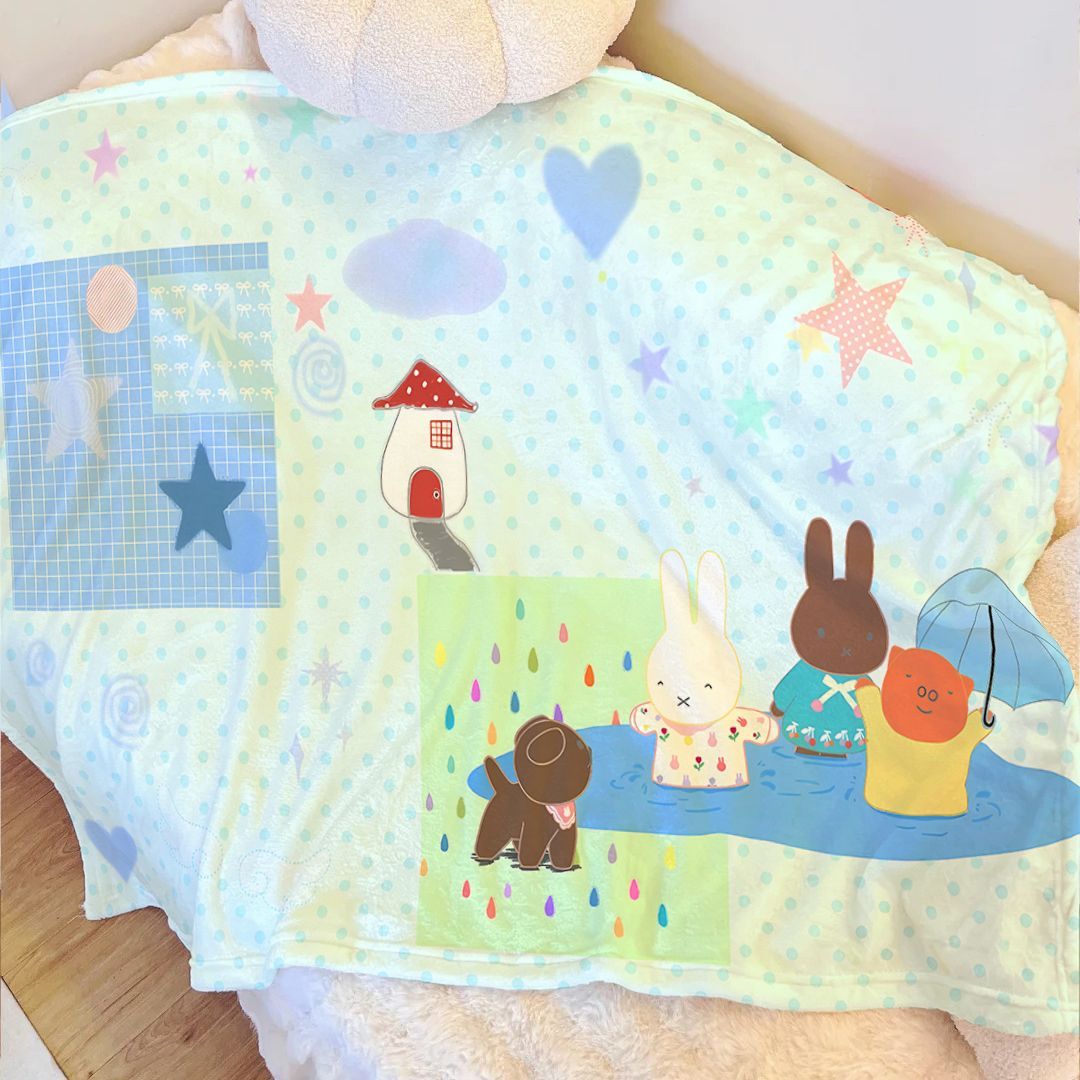 Children's Cozy Cartoon Blanket Stornfield