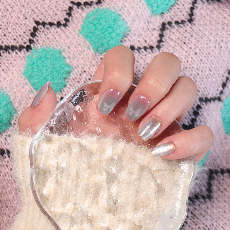 Gradient Ombre Press-On Nails Stornfield