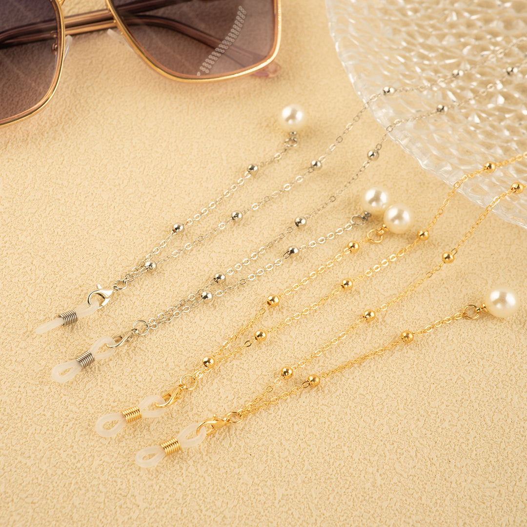 Elegant Pearl-Accent Eyewear Chain Stornfield