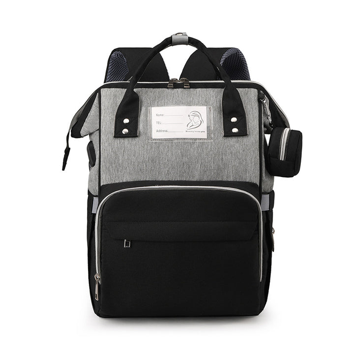 Multi-Compartment Functional Diaper Backpack Stornfield