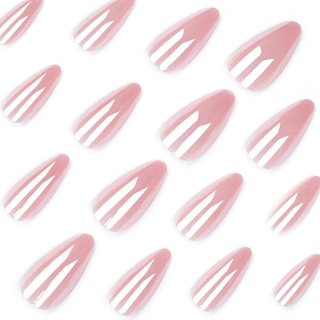 Elegant Stiletto Nails with Glossy Finish Stornfield