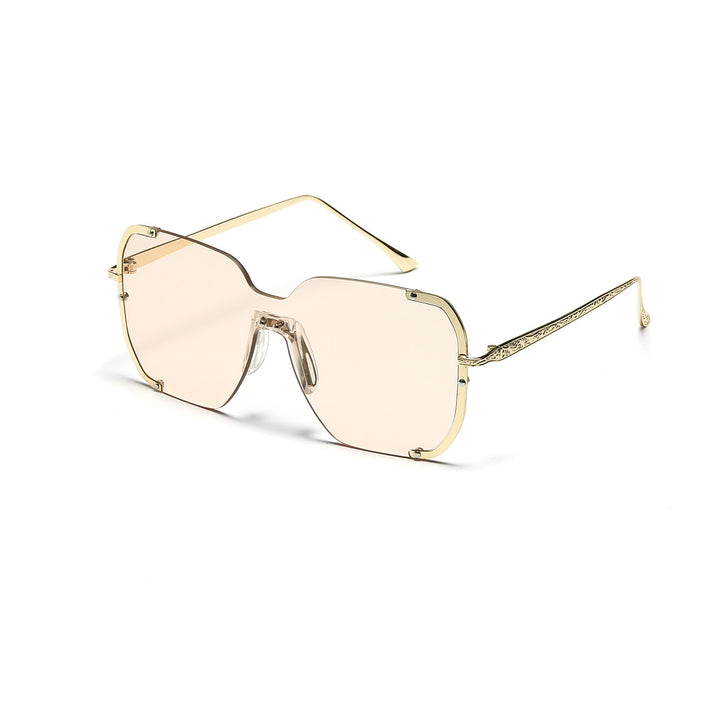 Women large stylish sun protection glasses Stornfield
