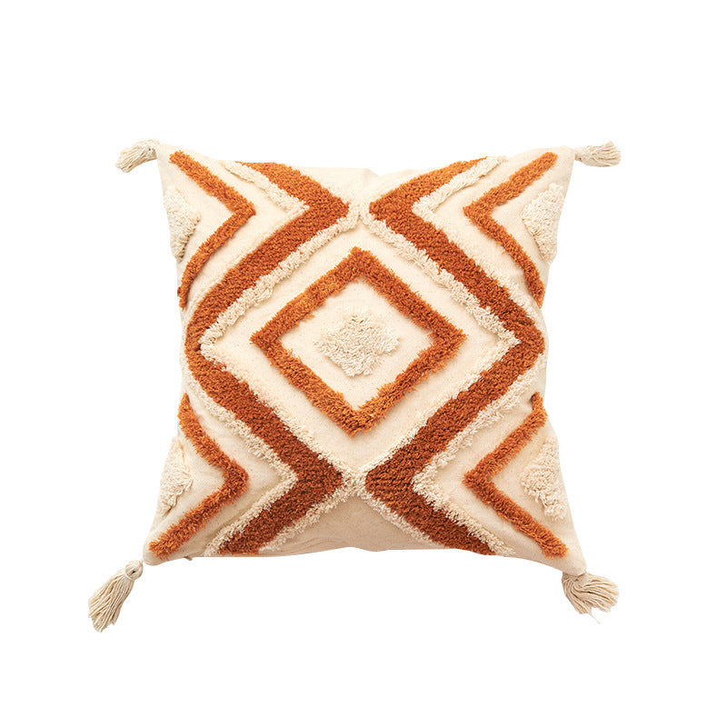 Round decorative cushion Stornfield