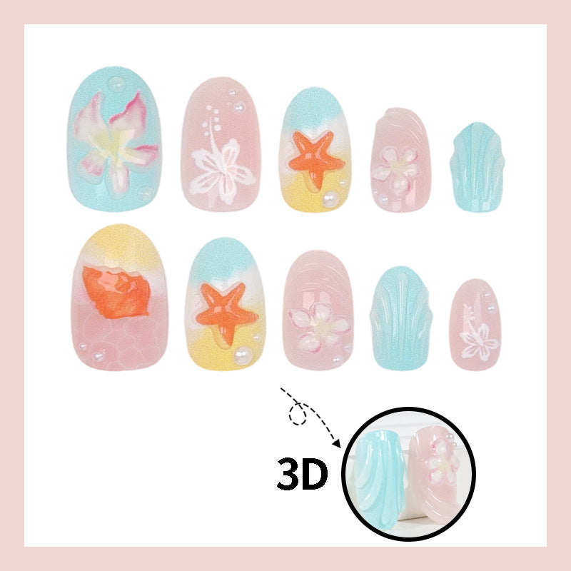 Maritime Artificial Nail Set Stornfield