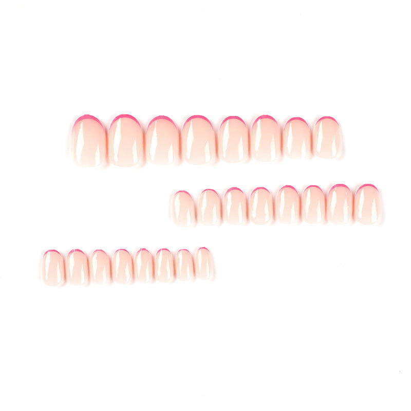 Artful Nail Extensions with Gradient and Accents Stornfield