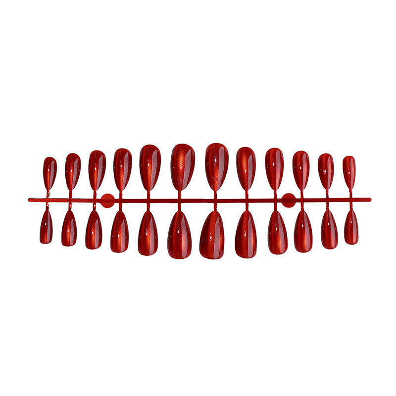 Artificial nail set with glossy design Stornfield