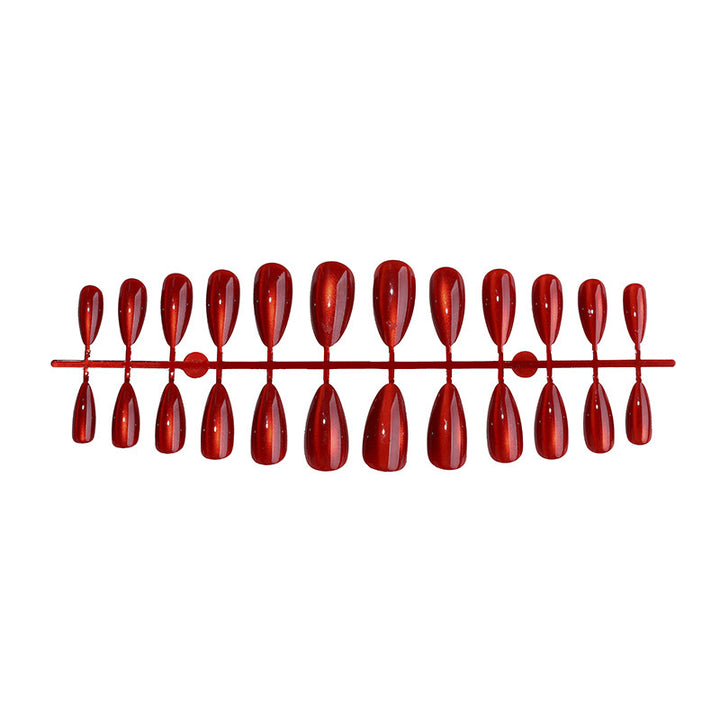 Artificial nail set with glossy design Stornfield