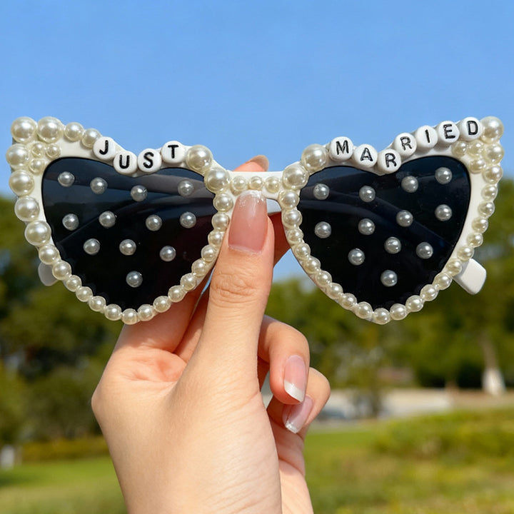 Bridal Heart-Shaped Sunglasses Stornfield