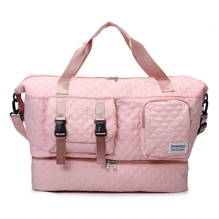 Premium Quilted Weekend Duffel Bag