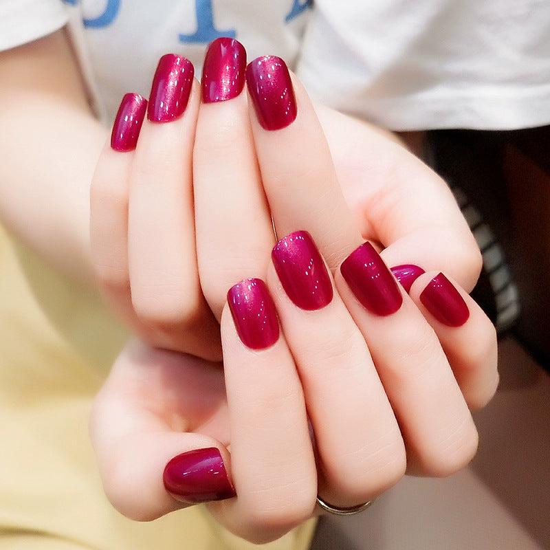 Glossy Gel Nail Extensions Stornfield