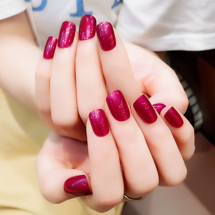 Glossy Gel Nail Extensions Stornfield