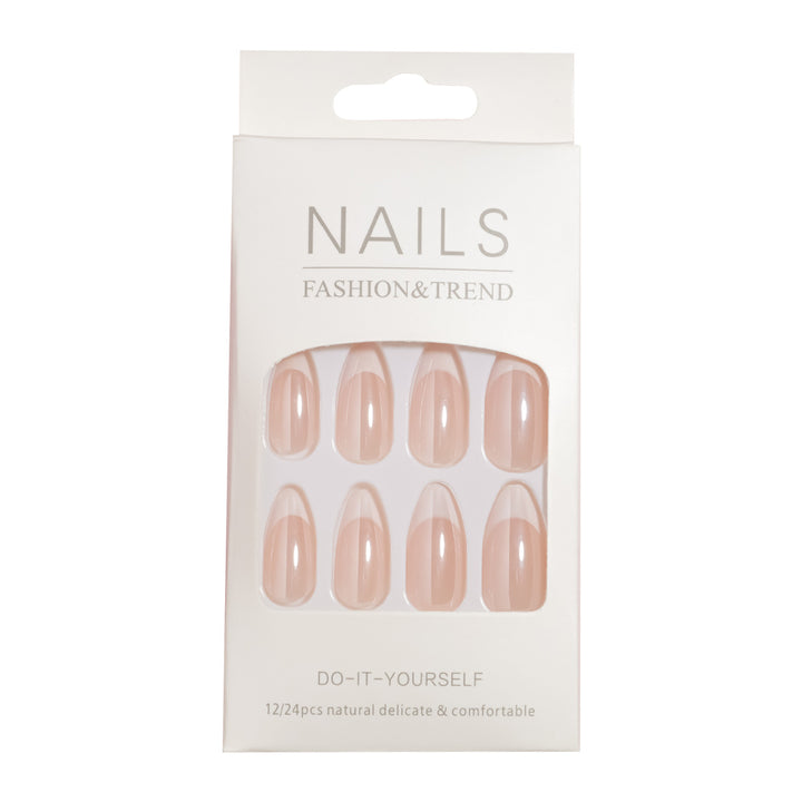 Elegant French Tip Nail Art Set Stornfield