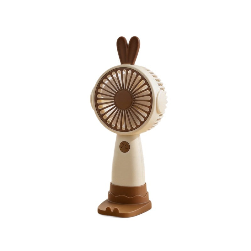 Cute Bunny-Themed Mini Handheld Fan Stornfield
