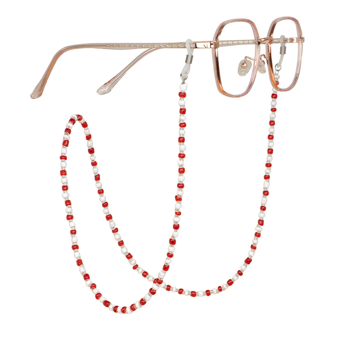 Beaded Eyewear Chain with Flexible Holders Stornfield