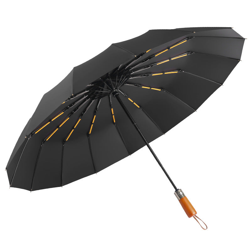 Women Folding Umbrella with Double Wind Protection System Stornfield