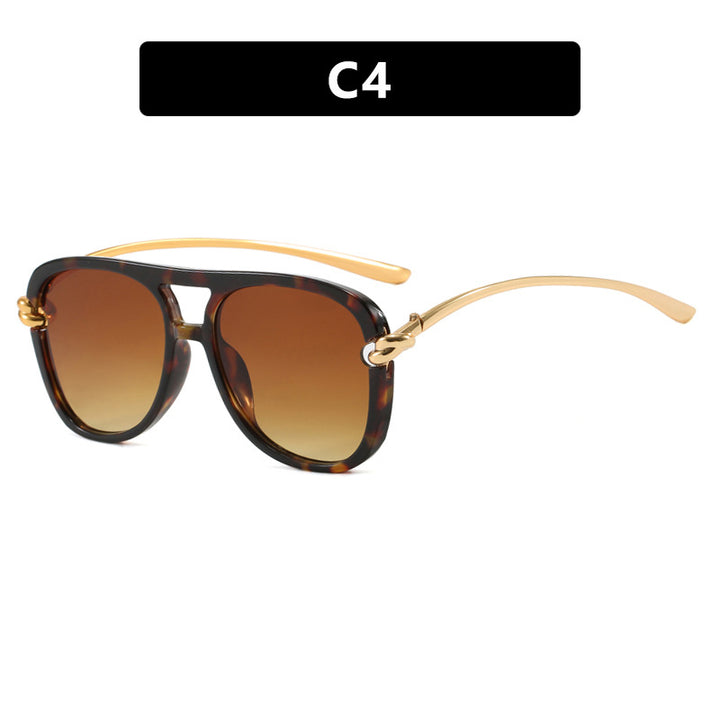 Women's sporty sunglasses with wide plastic frame and UV protection Stornfield
